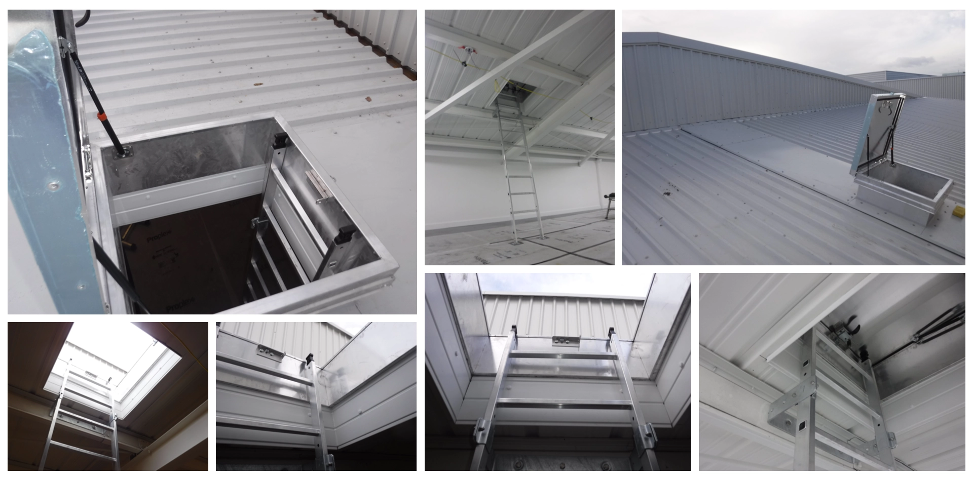 Roof Access Hatches Practical Roofing’s Industrial Roofing services in Blackpool - Blackpool, Lancashire